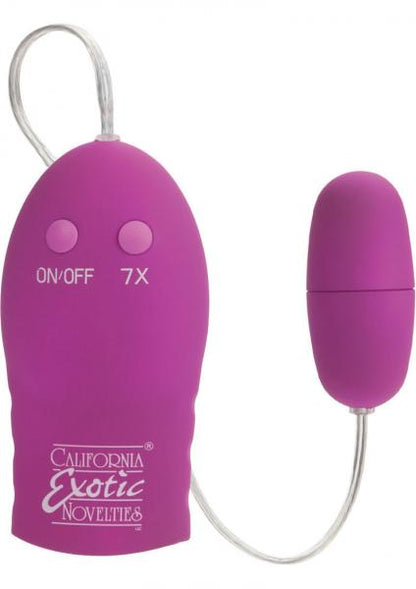 7 Function Power Play Satin Finish Bullet Waterproof 2.25 Inch Pink-blank-Sexual Toys®
