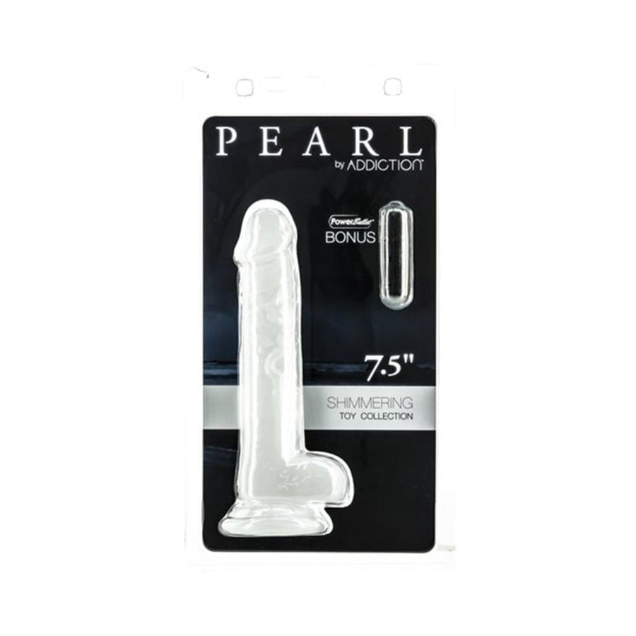Addiction Pearl Dong 7.5 In W/powerbullet-blank-Sexual Toys®