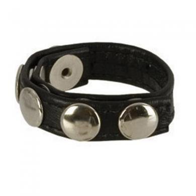 Adonis Leather Collection Ares 5 Snap Ring-blank-Sexual Toys®