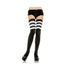 Athlete Thigh Highs 3 Stripe Top O/S Black White-blank-Sexual Toys®