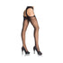 Sheer Suspender Pantyhose O/S Black-blank-Sexual Toys®