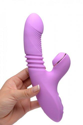 Shegasm Pro-Thrust Thrusting Suction Rabbit Vibrator-Inmi-Sexual Toys®