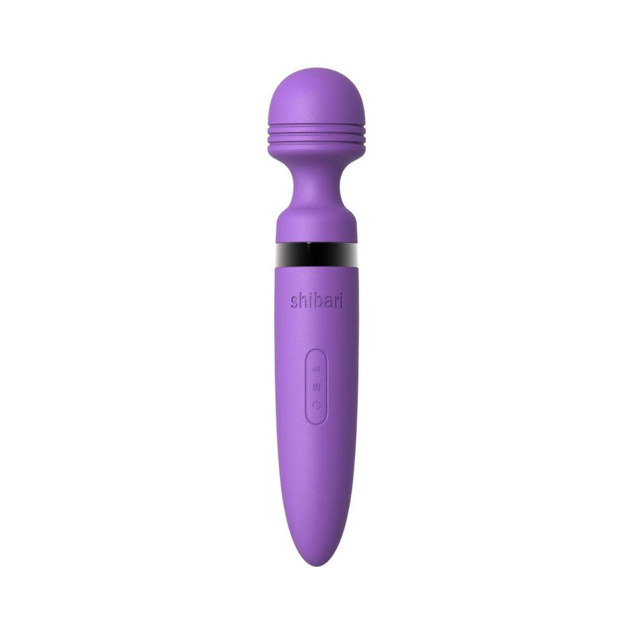 Shibari Deluxe Mega Massage Wand Silicone USB Rechargeable Purple-Shibari-Sexual Toys®