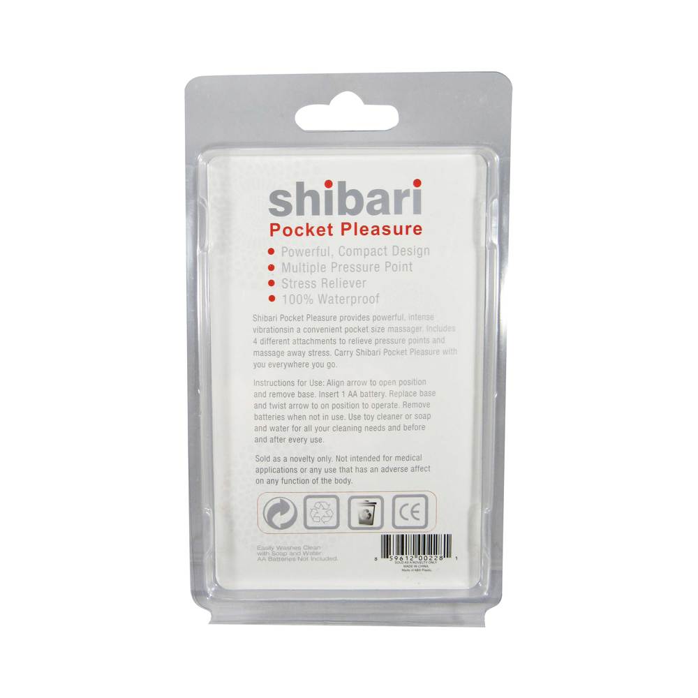 Shibari Pocket Pleasure W/4 Attachments-blank-Sexual Toys®