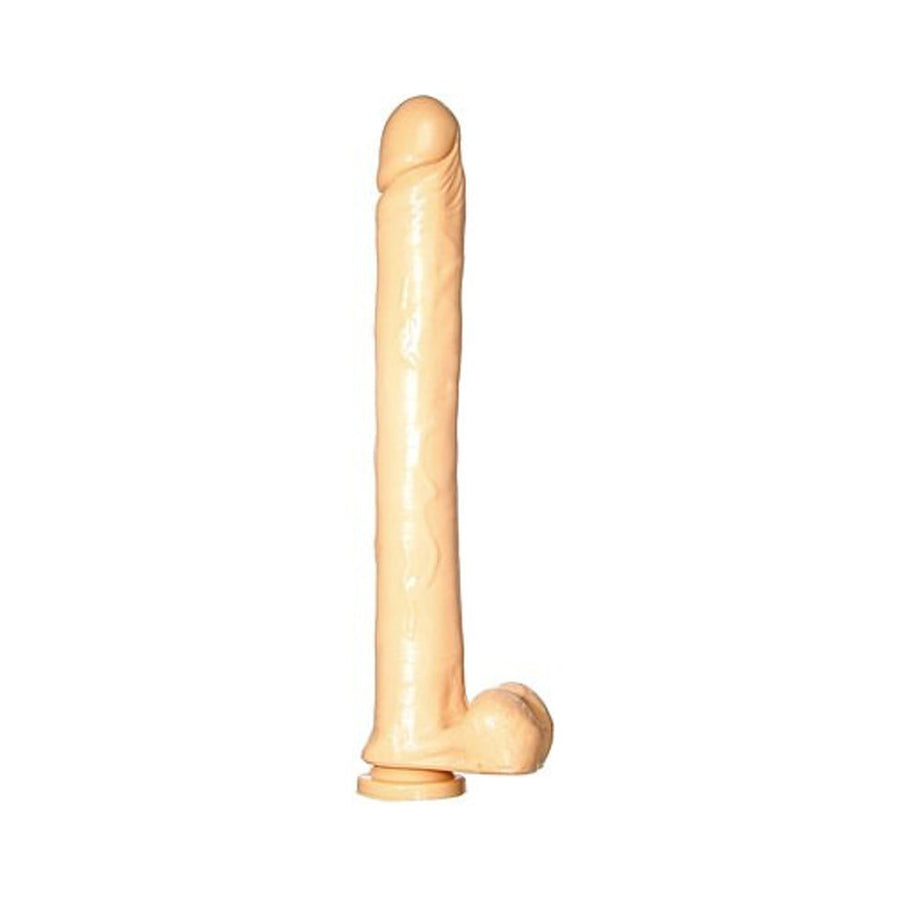 Si 16 inches Exxtreme Dong with Suction Cup Beige-Si Novelties-Sexual Toys®
