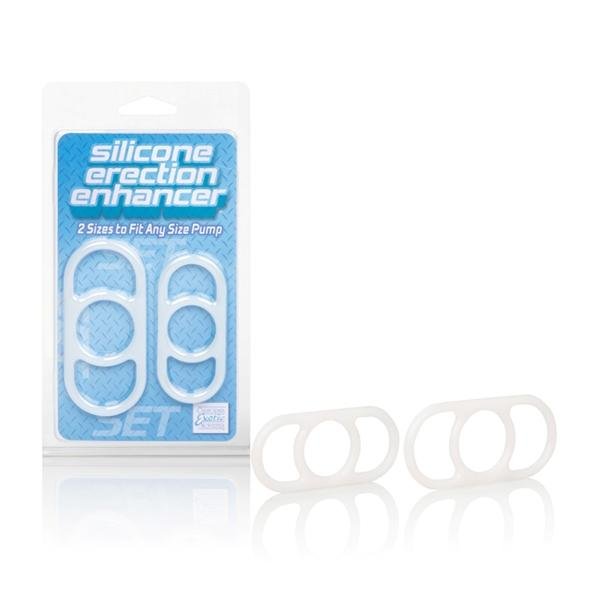 Silicone Erection Enhancers Set of 2-Calexotics Etc-Sexual Toys®