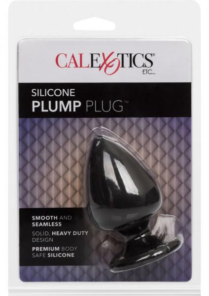 Silicone Plump Plug Black-Calexotics Etc-Sexual Toys®