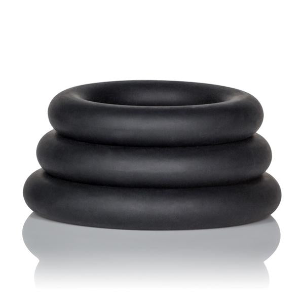 Silicone Support Ring Black-Dr Joel Kaplan-Sexual Toys®