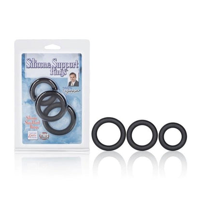 Silicone Support Ring Black-Dr Joel Kaplan-Sexual Toys®