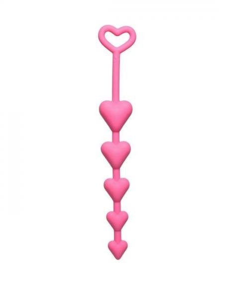 All Heart Silicone Anal Beads-Silicone Valley-Sexual Toys®