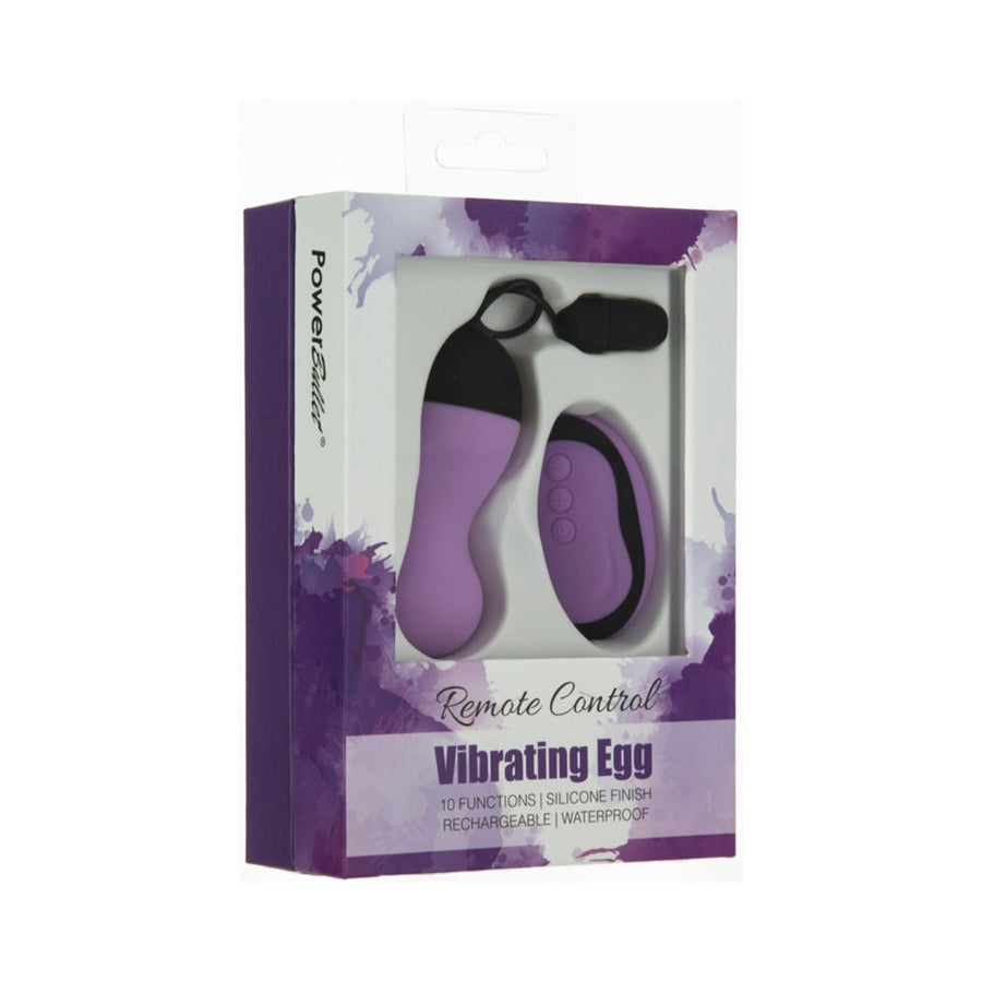 Simple &amp; True Remote Control Vibrating Egg Purple-blank-Sexual Toys®