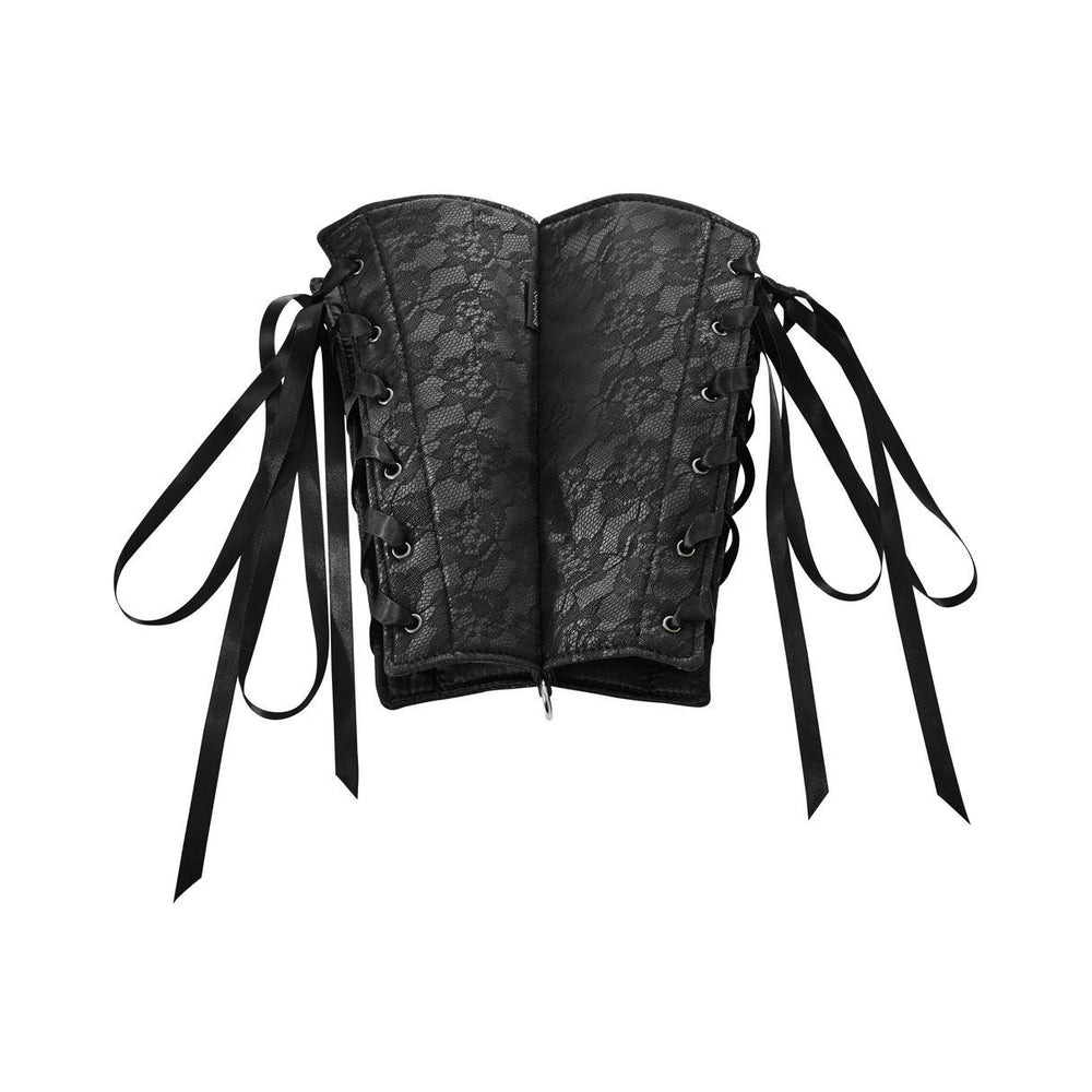 Sincerely Lace Corset Arm Cuffs O/S Black-Sportsheets-Sexual Toys®