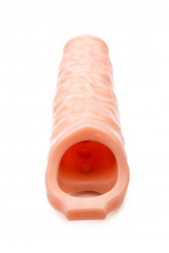 3 Inches Extender Sleeve Beige Penis Extension-Size Matters-Sexual Toys®