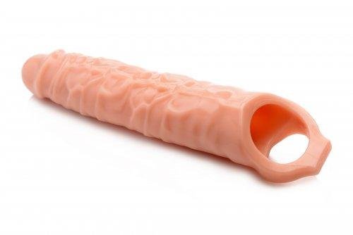 3 Inches Extender Sleeve Beige Penis Extension-Size Matters-Sexual Toys®