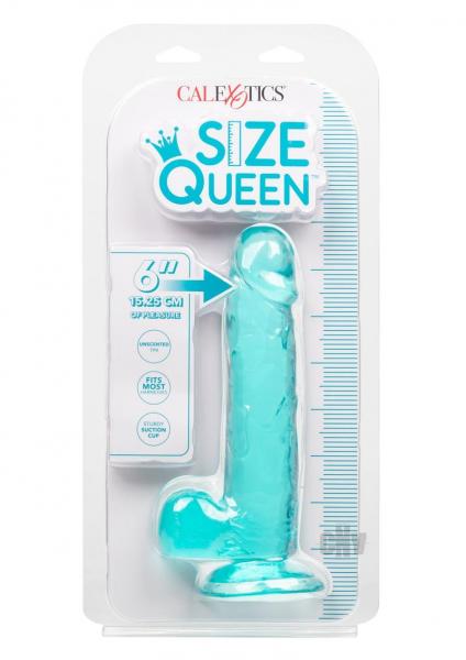 Size Queen 6in Blue-blank-Sexual Toys®