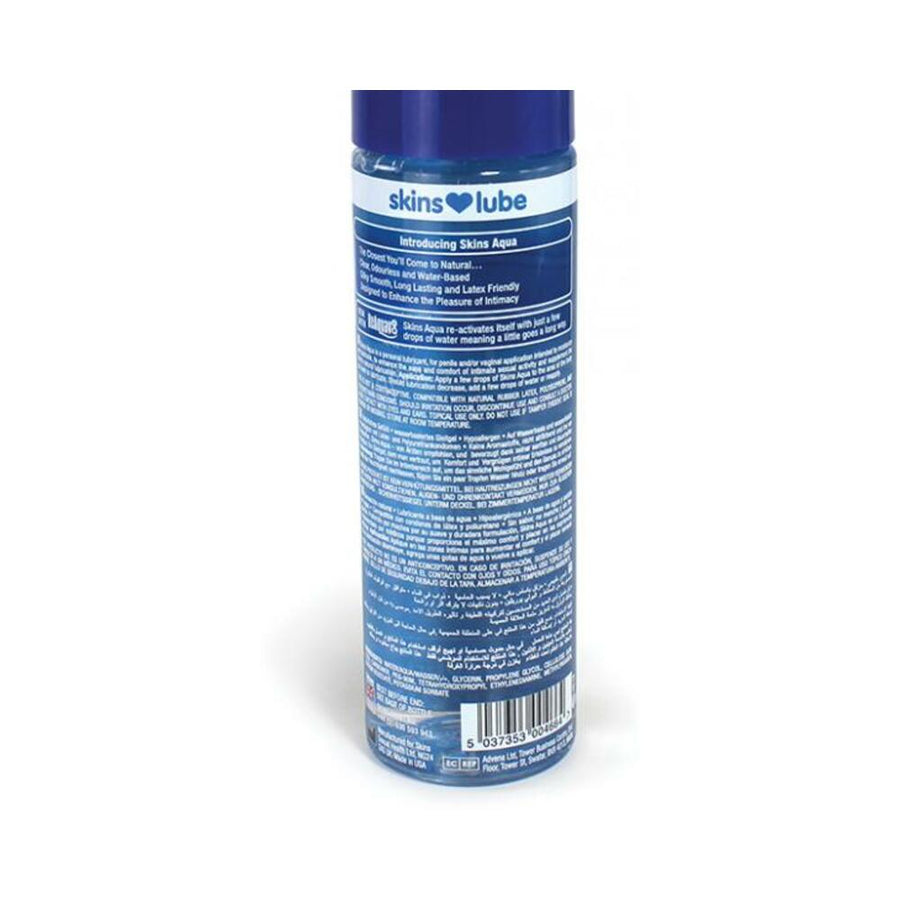 Skins Aqua Water-based Lubricant 4 Oz.-blank-Sexual Toys®
