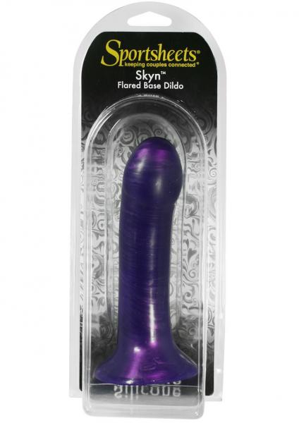 Skyn Silicone Dildo 6.5 Inches Purple-Sportsheets-Sexual Toys®