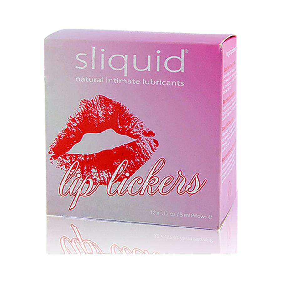 Sliquid Naturals Lip Lickers Lube Cube 12 .17oz Pillow Packs-blank-Sexual Toys®