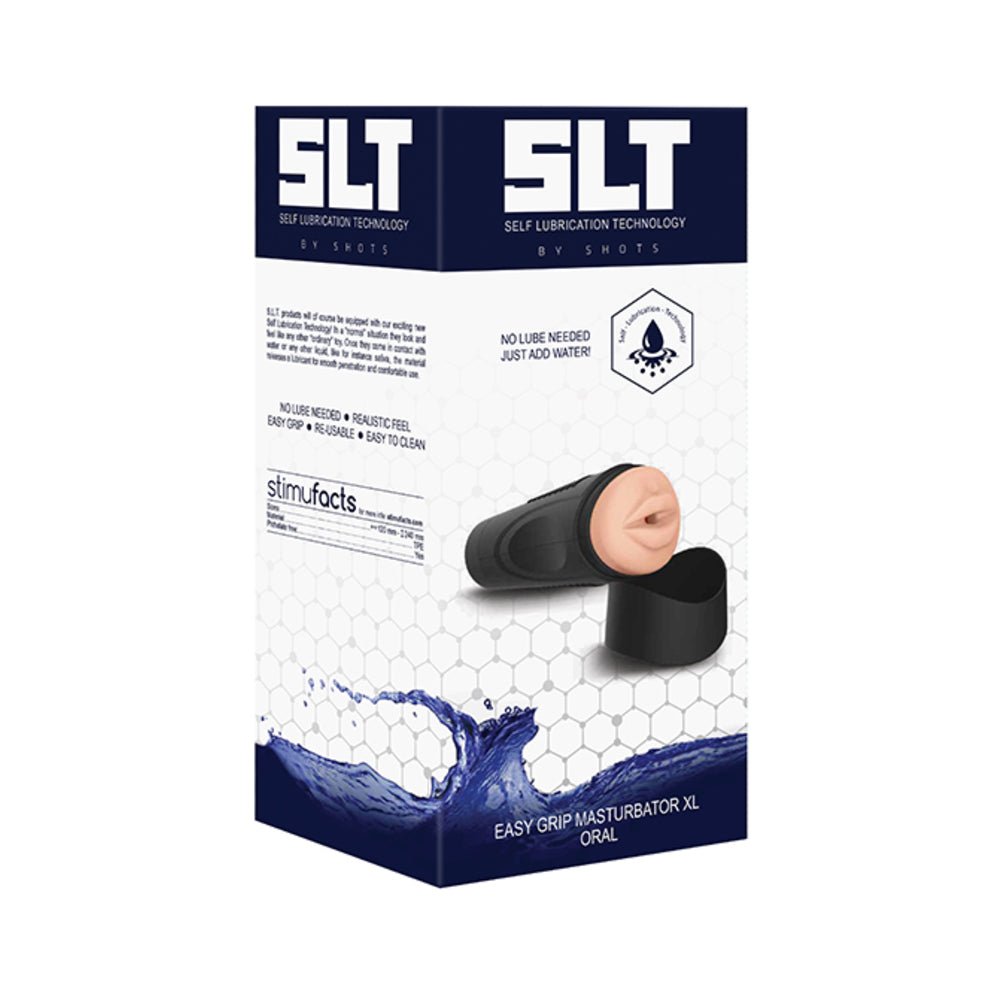 Slt Self Lubrication Easy Grip Masturbator Xl Oral - Flesh-Shots-Sexual Toys®