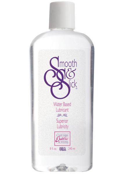 Smooth and Slick Water Based Lubricant 8 oz-blank-Sexual Toys®