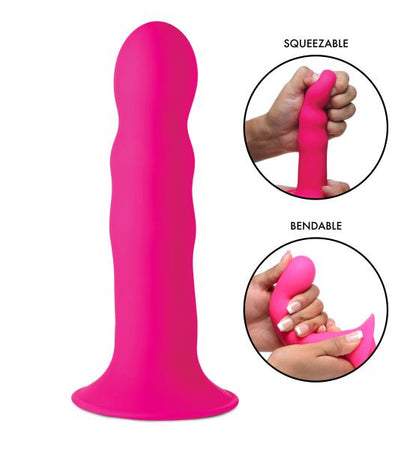 Squeeze-It Squeezable Wavy Dildo-Squeeze-It-Sexual Toys®