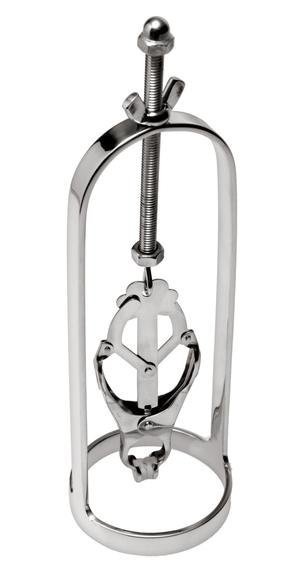 Stainless Steel Clover Clamp Nipple Stretchers Silver-Master Series-Sexual Toys®