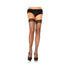 Stay Up Lycra Fishnet W/lace Top Thigh Hi O/s Black-blank-Sexual Toys®