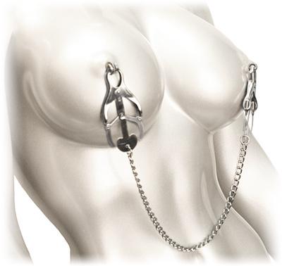 Sterling Monarch Nipple Clamps-Master Series-Sexual Toys®