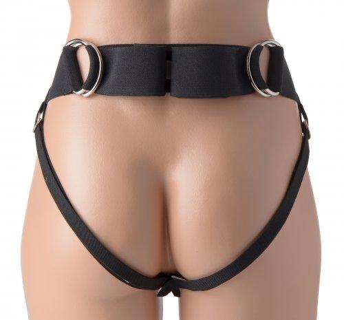 Strap U Avalon Jock Style Strap On Harness Black O/S-Strap U-Sexual Toys®