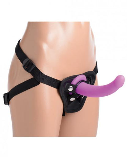 Strap U Navigator Silicone G-Spot Dildo With Harness-Strap U-Sexual Toys®