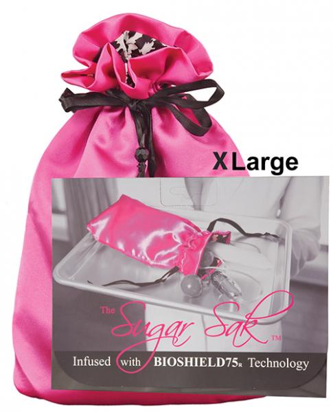 Sugar Sak Anti-Bacterial Toy Bag X Large - Pink-Sugar Sak-Sexual Toys®