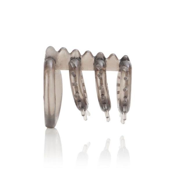 Support Master Triple Ticklers Cock Ring Smoke-Dr Joel Kaplan-Sexual Toys®