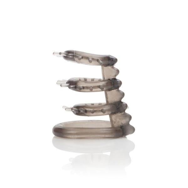 Support Master Triple Ticklers Cock Ring Smoke-Dr Joel Kaplan-Sexual Toys®