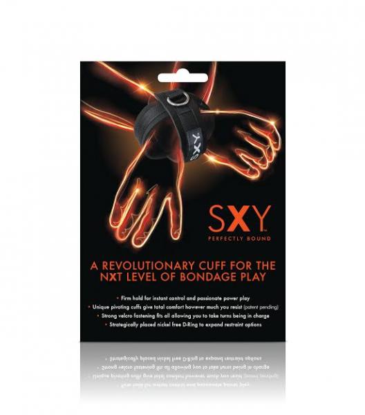Sxy Cuffs Perfectly Bound Black-SXY-Sexual Toys®