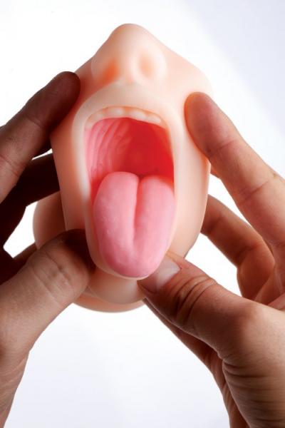 Sydney Deep Throat Stroker Realistic Lips &amp; Tongue-SexFlesh-Sexual Toys®