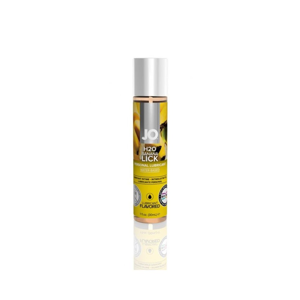 System JO Flavored Lubricant Banana Lick 1oz-blank-Sexual Toys®