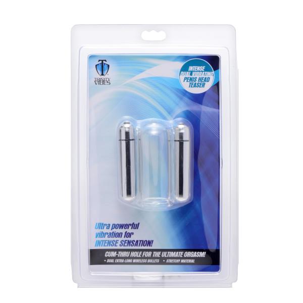 T4m Intense Dual Vibra Penis Head Teaser-blank-Sexual Toys®