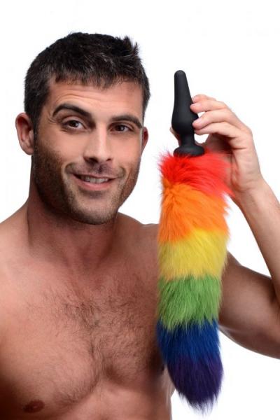 Tailz Rainbow Tail Silicone Butt Plug-Tailz-Sexual Toys®