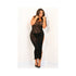 Take The Heat Lace Gown  Black 1x/2x-blank-Sexual Toys®