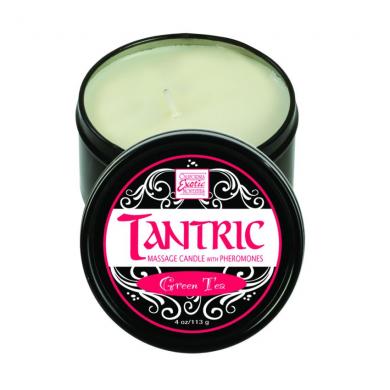 Tantric soy candle w/pheromones - green tea-Tantric Collection-Sexual Toys®