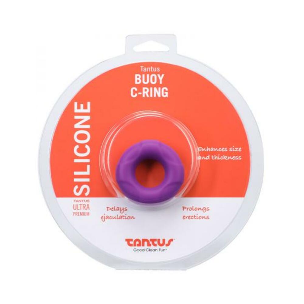 Tantus Buoy C-ring - Medium - Lilac-blank-Sexual Toys®