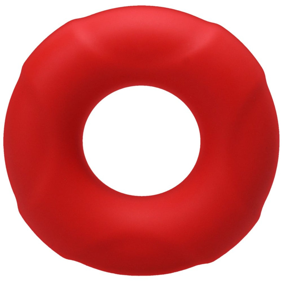 Tantus Buoy C-ring - Small - Crimson-blank-Sexual Toys®