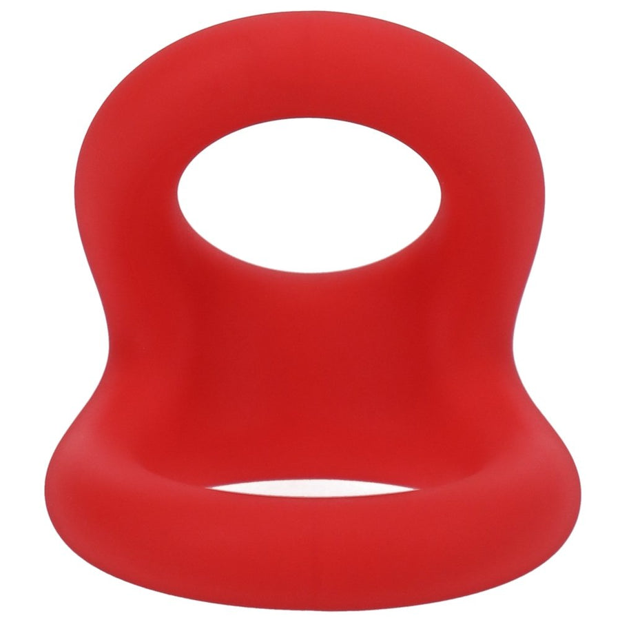 Tantus Uplift C-ring - Crimson-blank-Sexual Toys®