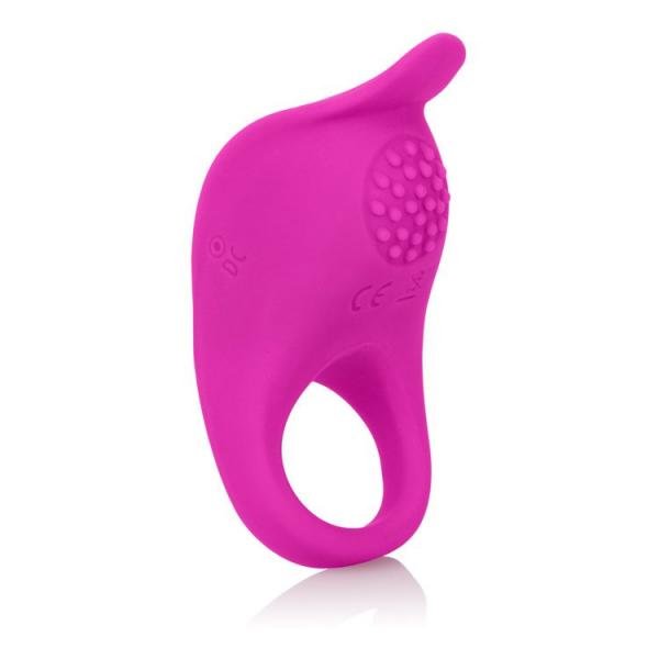 Teasing  Enhancer Ring Silicone Rechargeable Pink-blank-Sexual Toys®