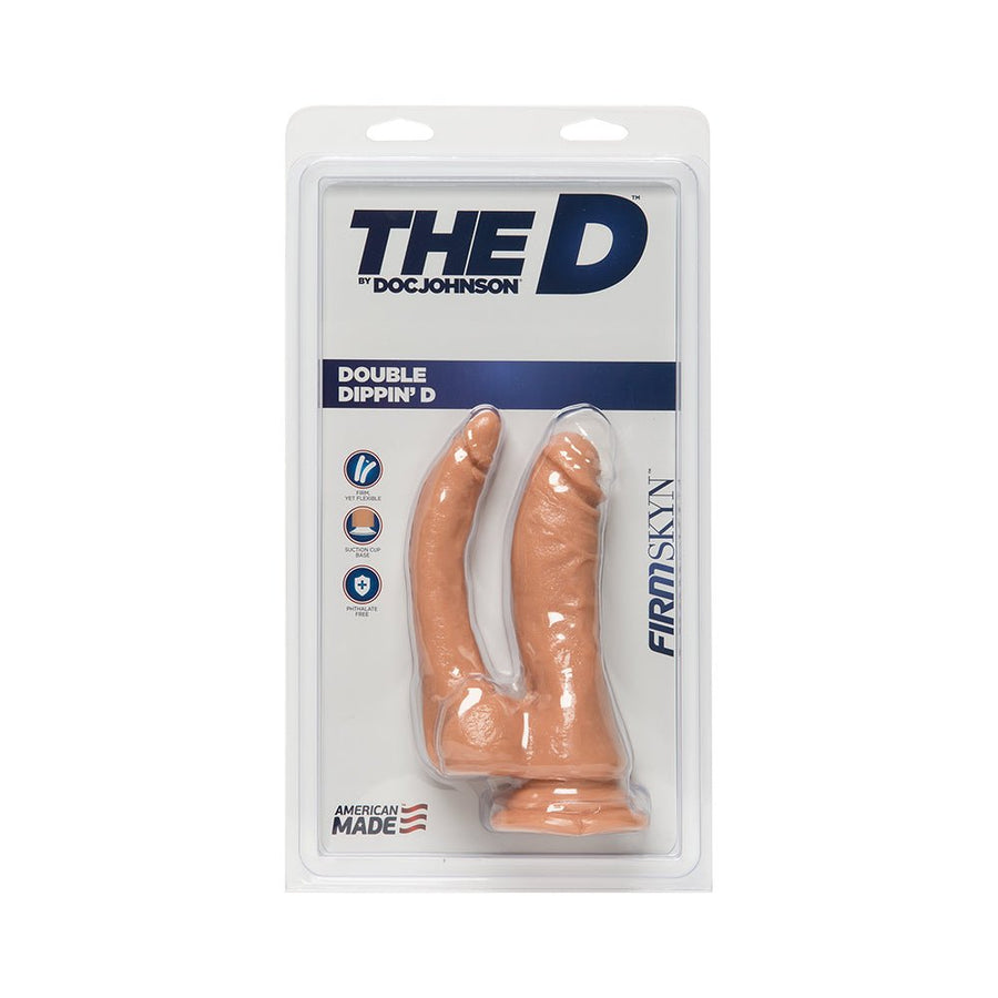 The D Double Dippin D Firmskyn Dildo-Doc Johnson-Sexual Toys®