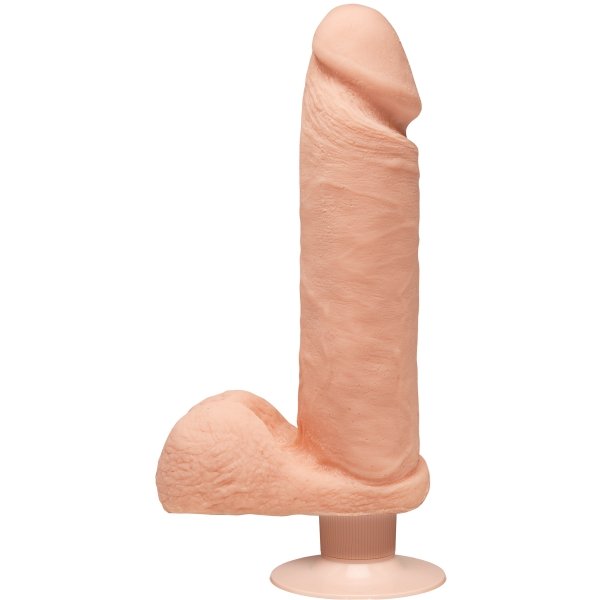 The D Perfect D Vibrating Dildo 8 Inch-The D Perfect D by Doc Johnson-Sexual Toys®
