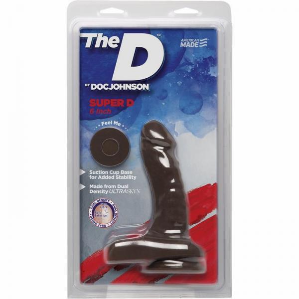 The D Super D 6 inches Dildo with Balls-The D Super D by Doc Johnson-Sexual Toys®