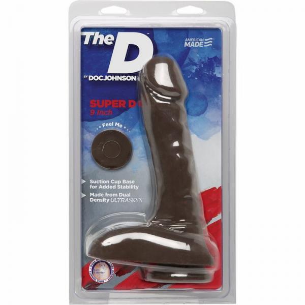 The D Super D 9 inches Dildo with Balls-The D Super D by Doc Johnson-Sexual Toys®