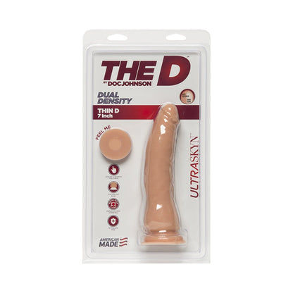 The D Thin 7in ULTRASKYN Vanilla-Doc Johnson-Sexual Toys®