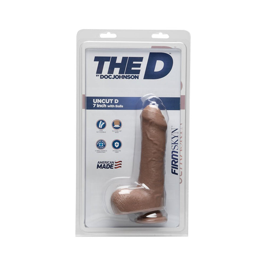 The D Uncut D Firmskyn 7 inches Cock-Doc Johnson-Sexual Toys®